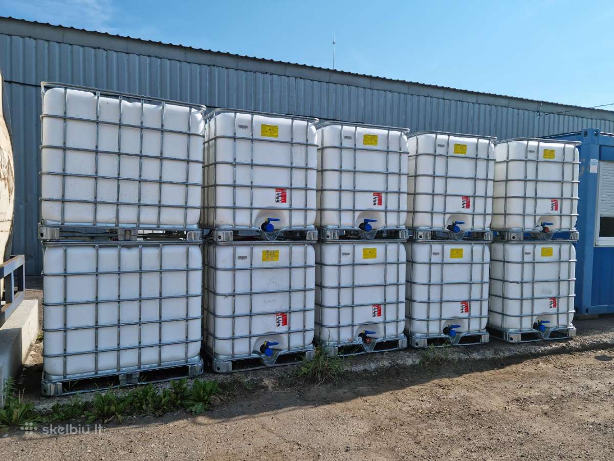 Talpos Ibc 1000 ltr konteiner 70 Eur su pristatymu