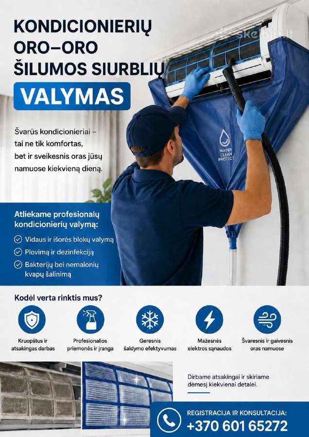 Kondicionierių Valymas