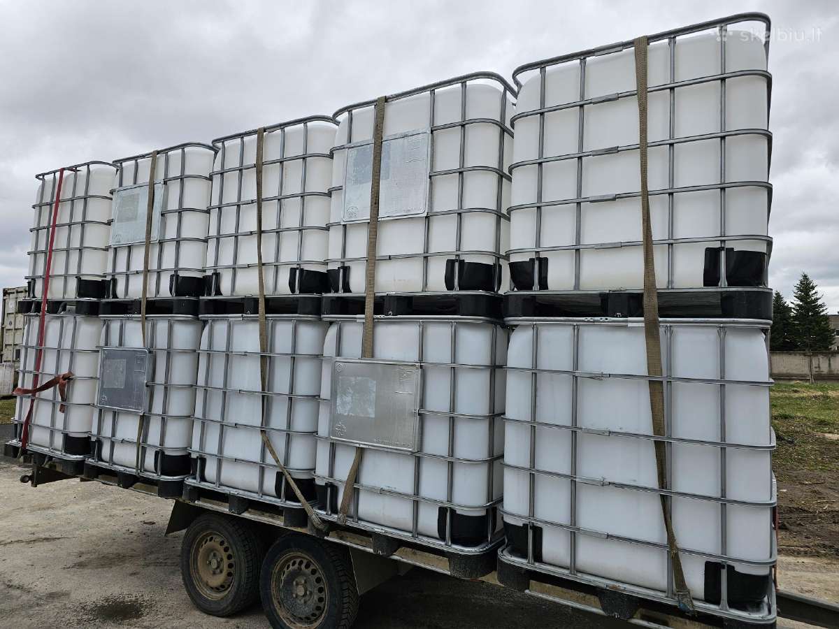 Talpos Ibc 1000 ltr konteiner 70 Eur su pristatymu - nuotraukos Nr. 6