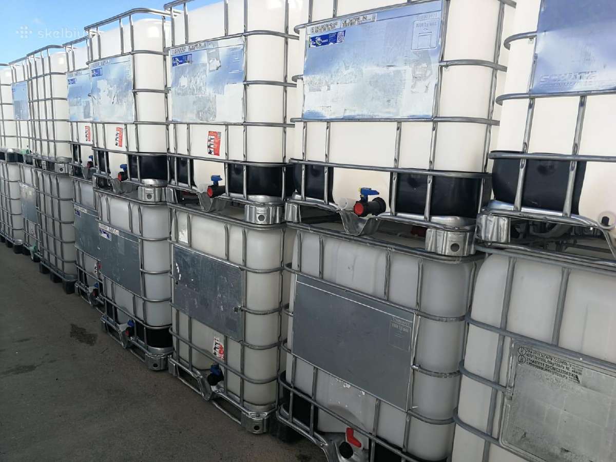 Talpos Ibc 1000 ltr konteiner 70 Eur su pristatymu - nuotraukos Nr. 4
