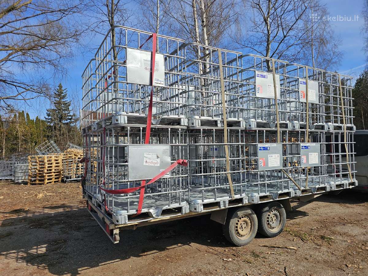 Talpos Ibc 1000 ltr konteiner 70 Eur su pristatymu - nuotraukos Nr. 7
