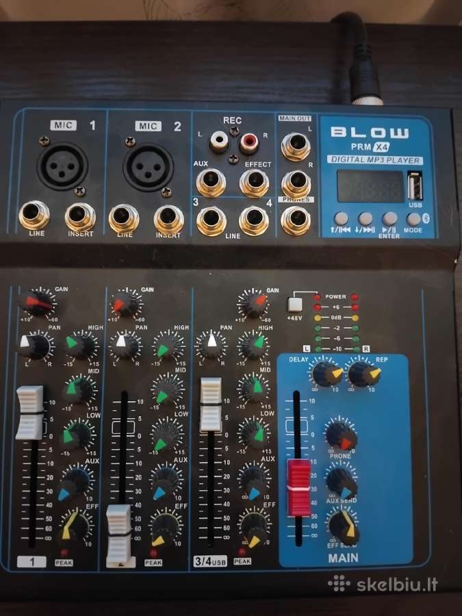 Kalonelė Auna Pro Ktv ir Mikšeris Blow Prm X4 - nuotraukos Nr. 2