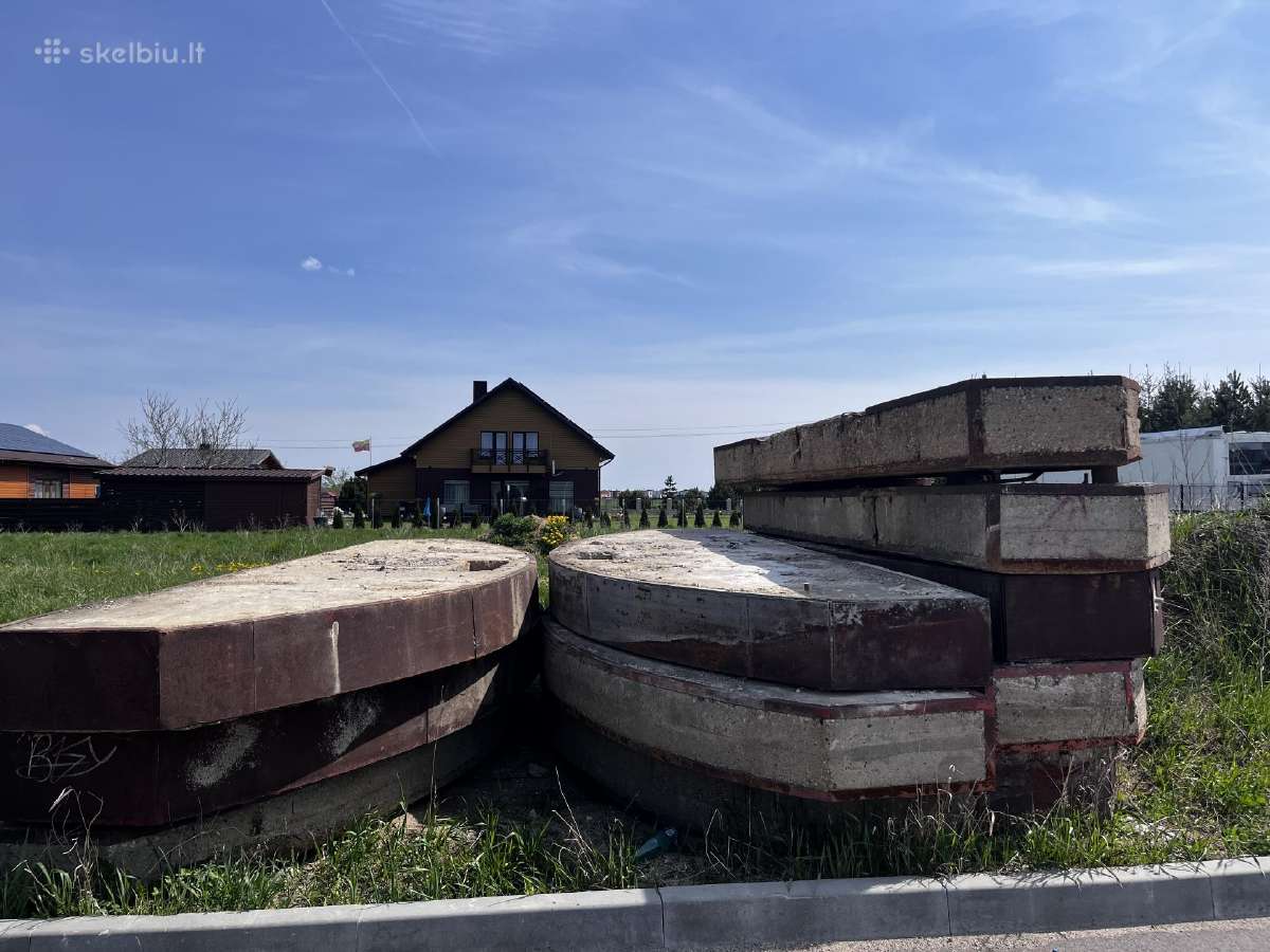 Lenkti krano balastai / priešsvoriai