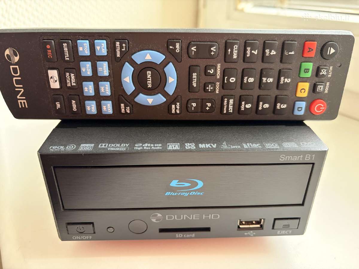 Dune HD Smart B1 – Blu-ray ir tinklo grotuvas
