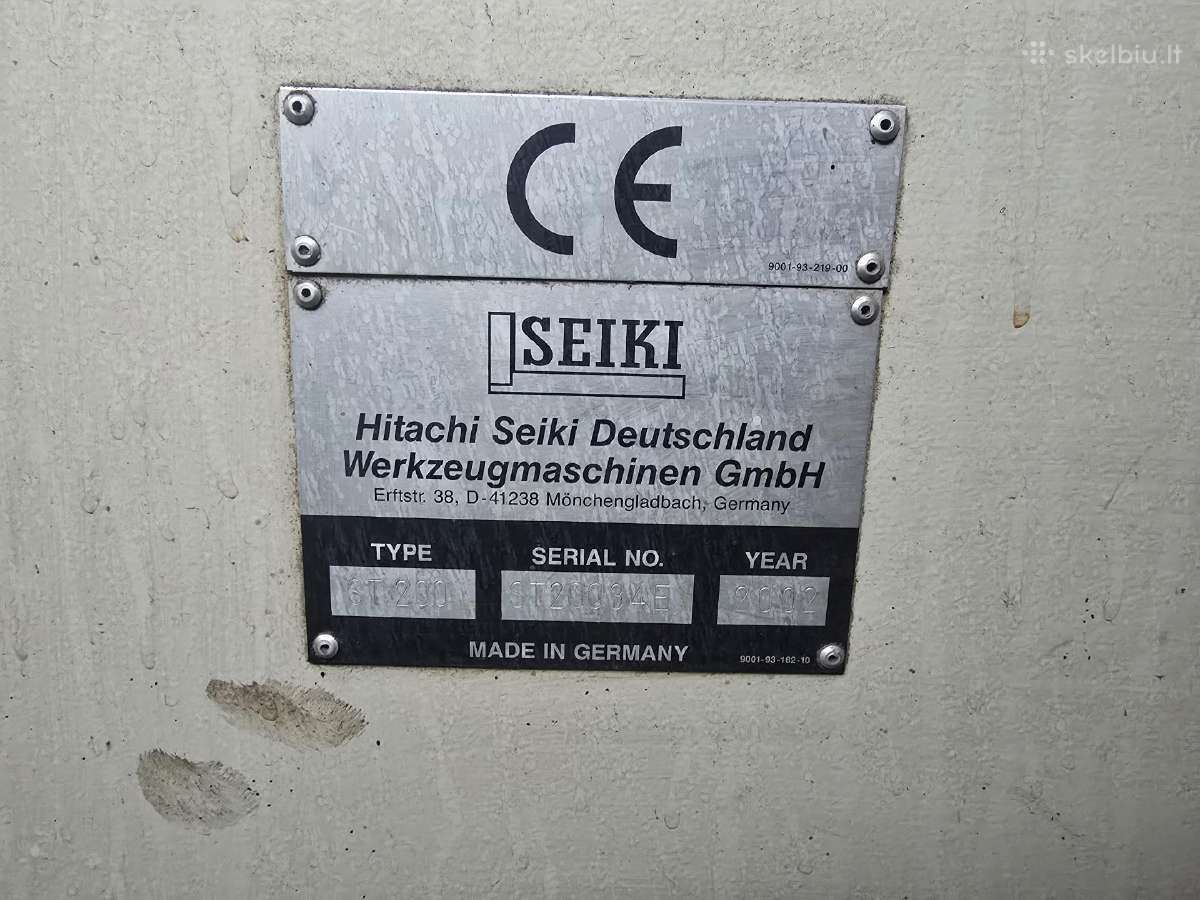 CNC Tekinimo staklės Hitachi Seiki St-200 - nuotraukos Nr. 5