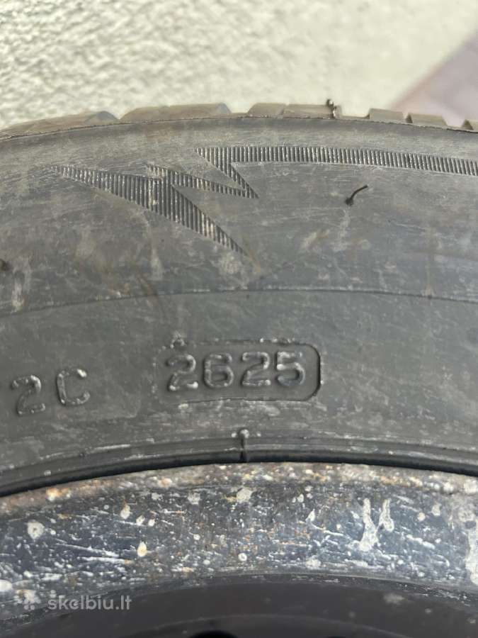 Padangos naujos Bridgestone 195/65/r15 su diskais - nuotraukos Nr. 5