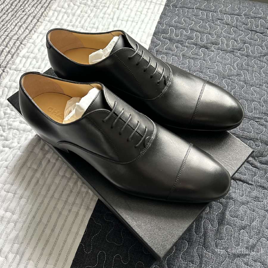 Nauji Chanel vyriški odiniai Oxford batai 44