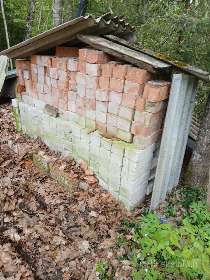 Baltos silikatinės plytos ir raudonos plytos