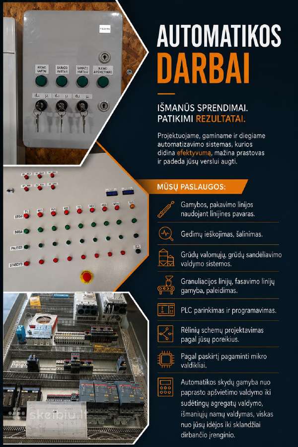 Automatika/automatikos darbai