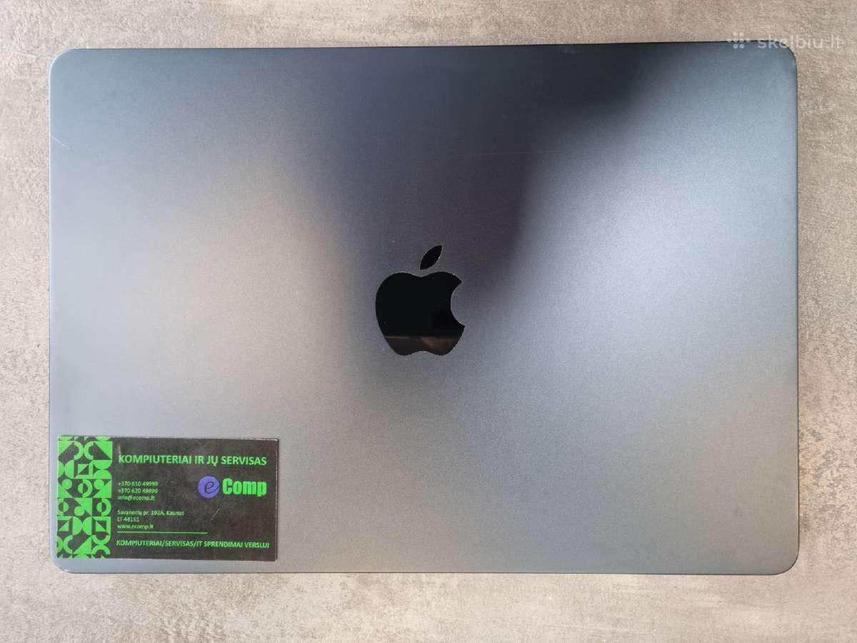 Apple MacBook Air M2 8gb 256gb Midnight - nuotraukos Nr. 3