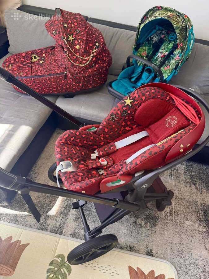 Cybex V4 išskirtinis 3in1 vežimėlio komplektas - nuotraukos Nr. 16