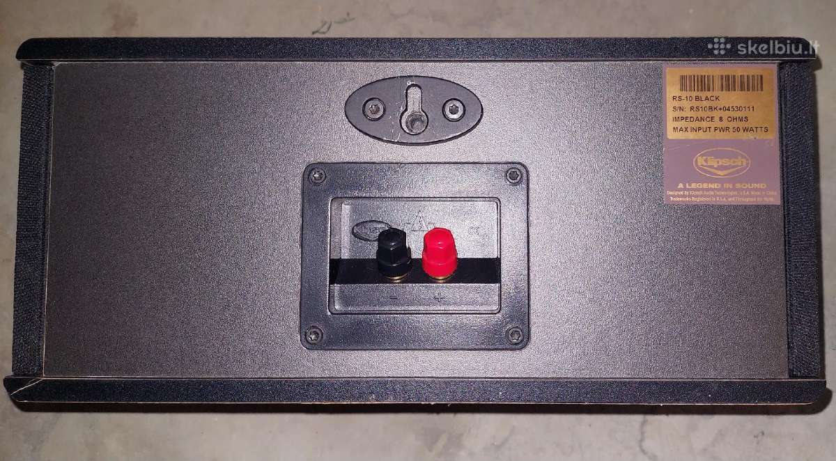 Klipsch kolonėlės RS-10 - nuotraukos Nr. 3