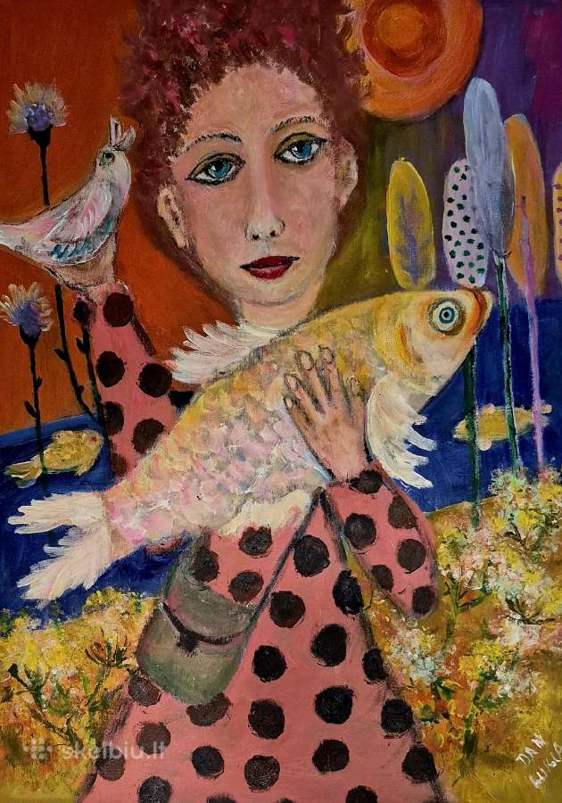 Laimikis,70×50 75€