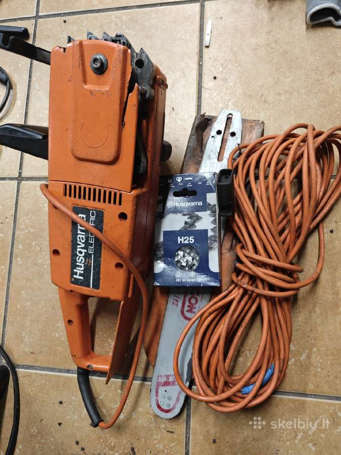 Husqvarna elektrinis grandininis pjūklas