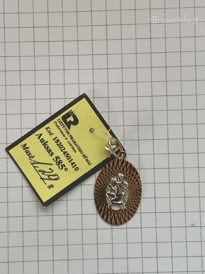 Naujas auksinis pakabukas - nuotraukos Nr. 4