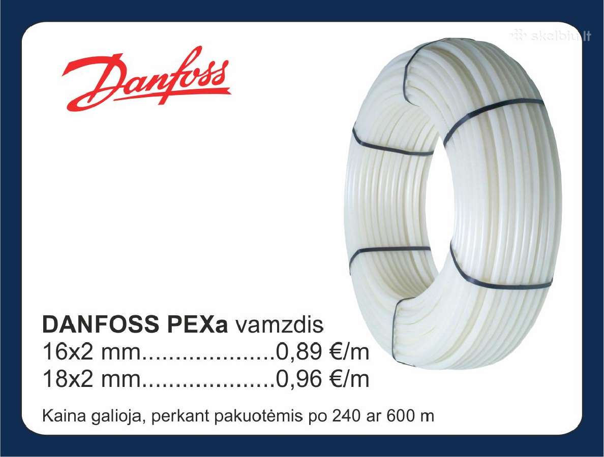 "Danfoss" ir "Ferro" daugiasluoksniai vamzdžiai - nuotraukos Nr. 3