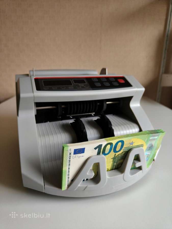 Pinigų skaičiavimo mašina, banknotų skaičiuoklė