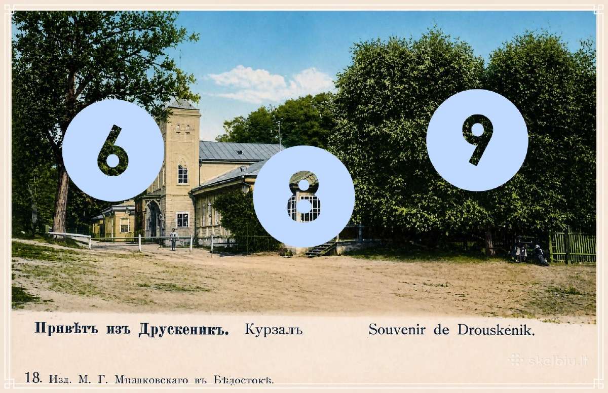 Druskininkai atvirukas