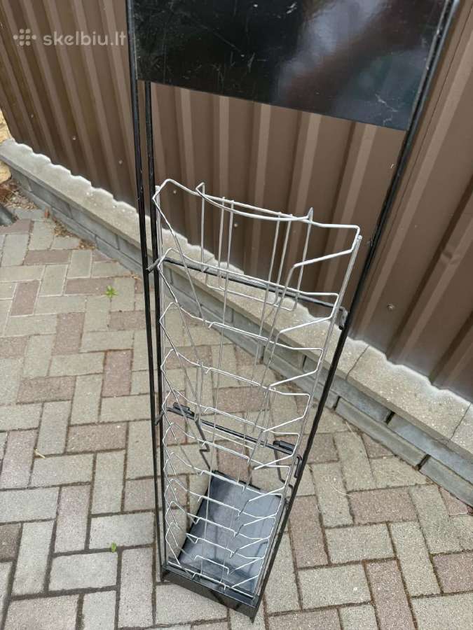 Žurnalų, knygų stovai