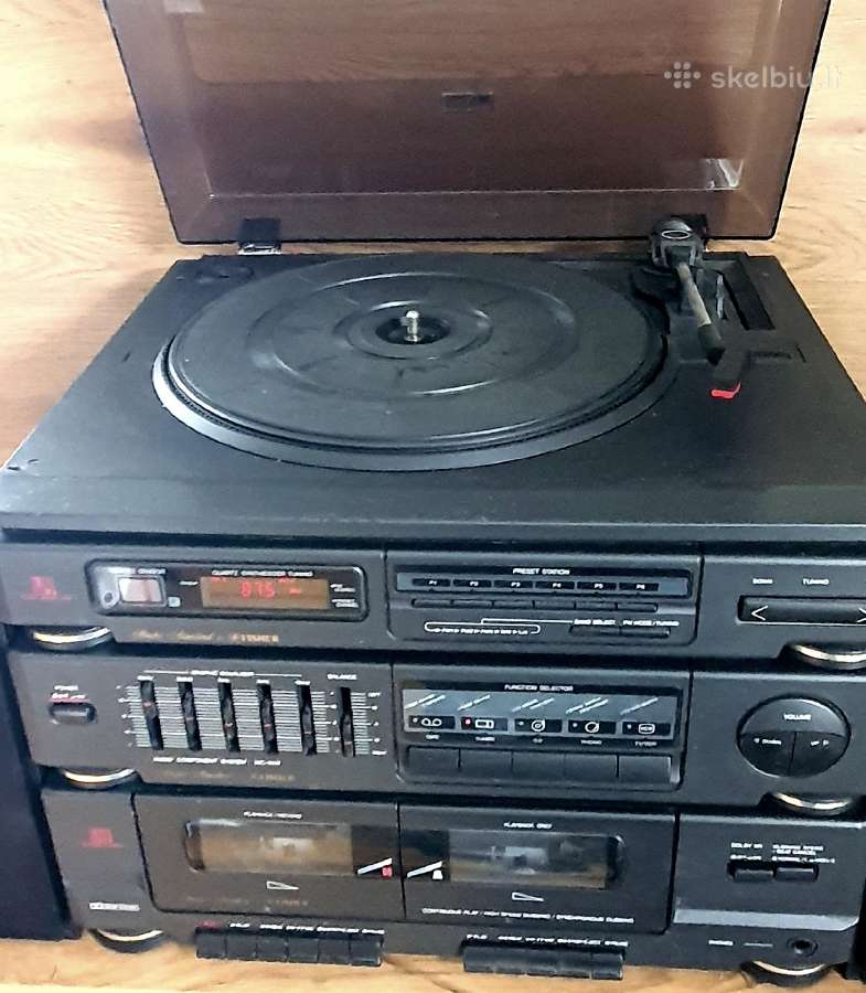 Fisher Mc-929 muzikos centras su plokštelių grotuv - nuotraukos Nr. 3