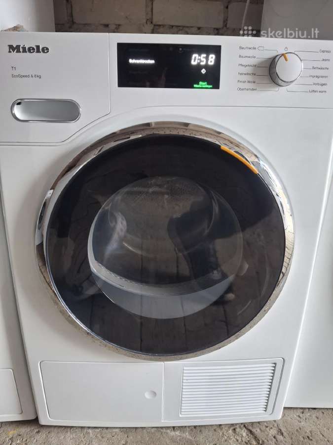 Džiovinimo mašina "Miele" Twf 640 Wp 2020m. A+++