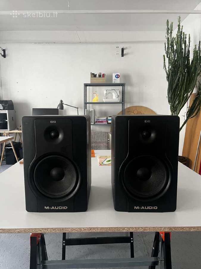 M-audio Bx8 D2 monitoriai – pora - nuotraukos Nr. 2