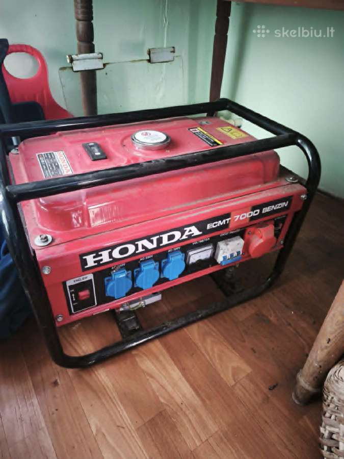 Honda Ecmt 7000 Benzin generatorius