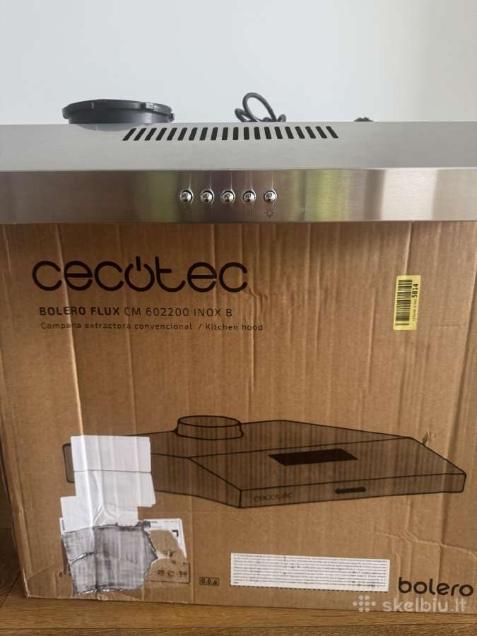 Cecotec Bolero Flux Cm 602200 Inox B gartraukis