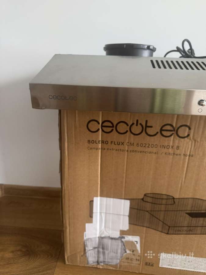 Cecotec Bolero Flux Cm 602200 Inox B gartraukis - nuotraukos Nr. 3