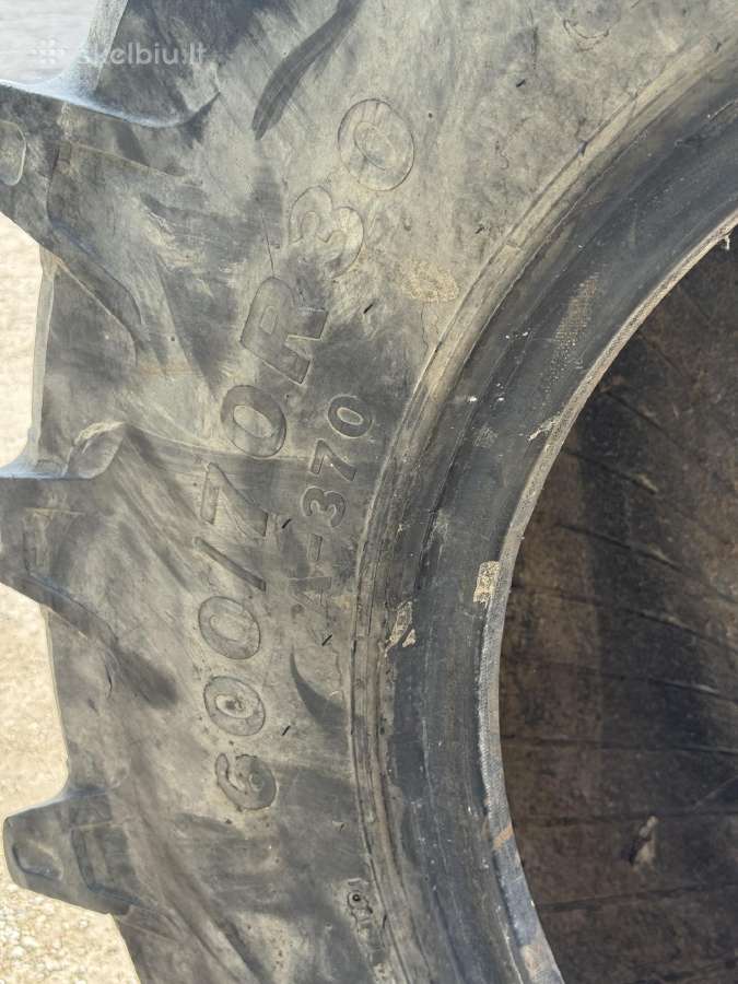 600/70r30 Alliance padanga (1vnt) - nuotraukos Nr. 5