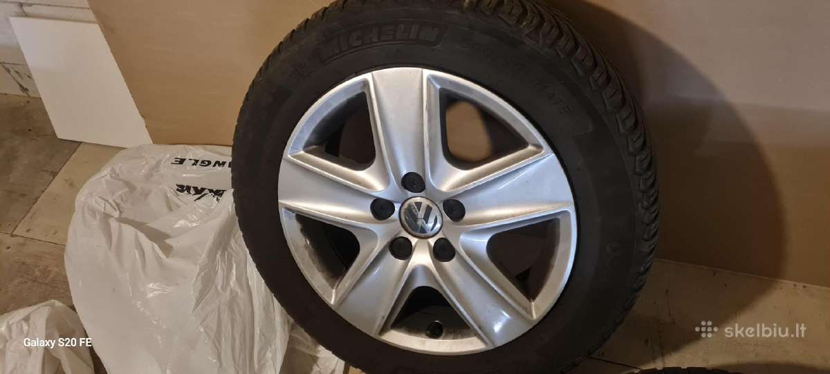 Naudoti ratlankiai VW golf