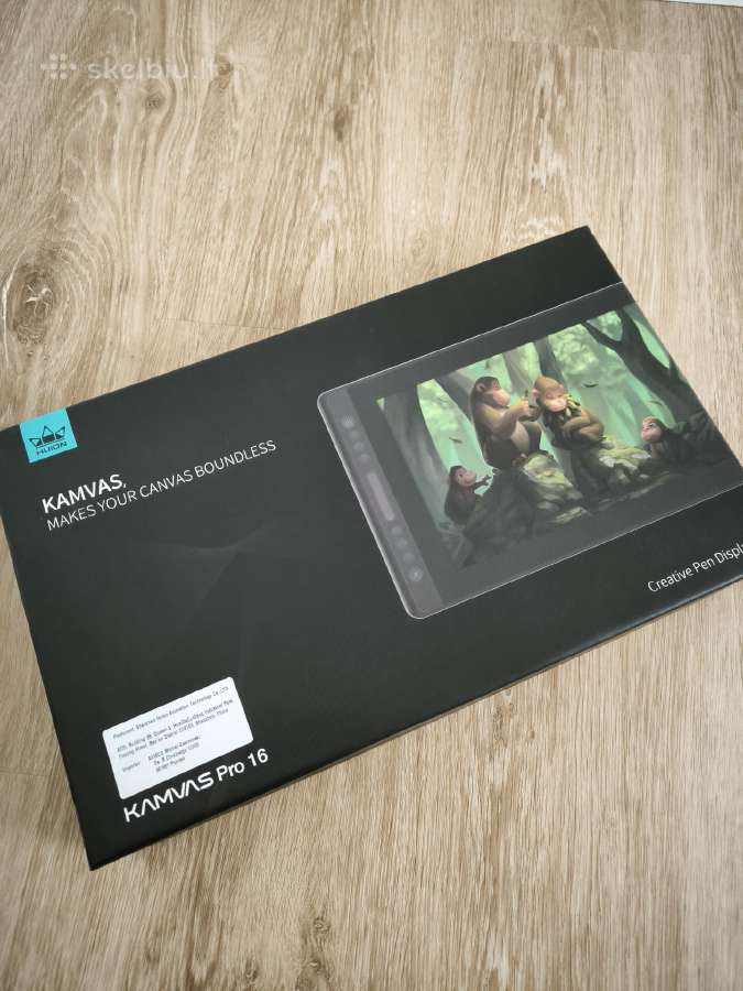 Huion Kamvas Pro 16 piešimo planšetė