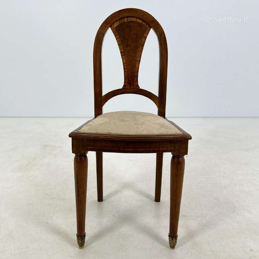 Biedermeier stiliaus kėdė - nuotraukos Nr. 2
