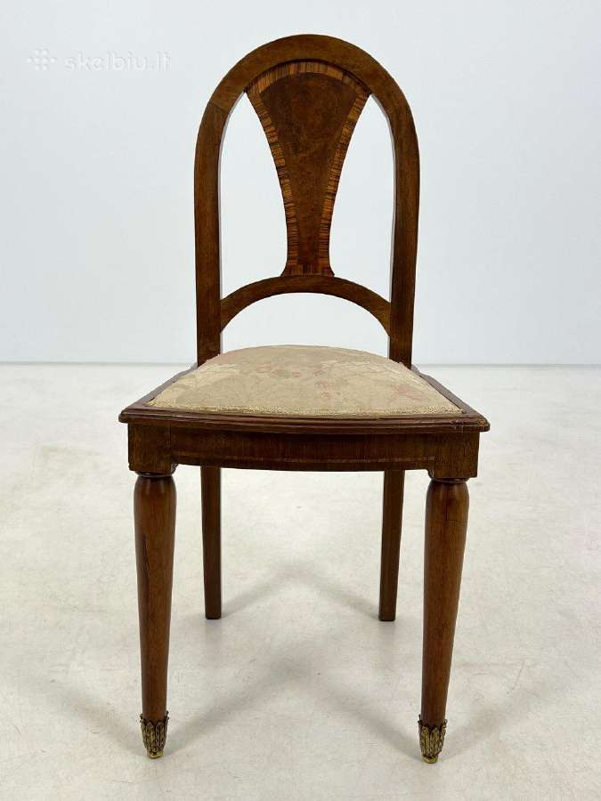 Biedermeier stiliaus kėdė - nuotraukos Nr. 3