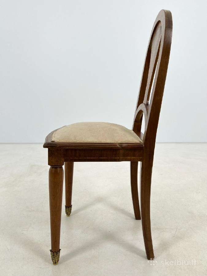 Biedermeier stiliaus kėdė - nuotraukos Nr. 5