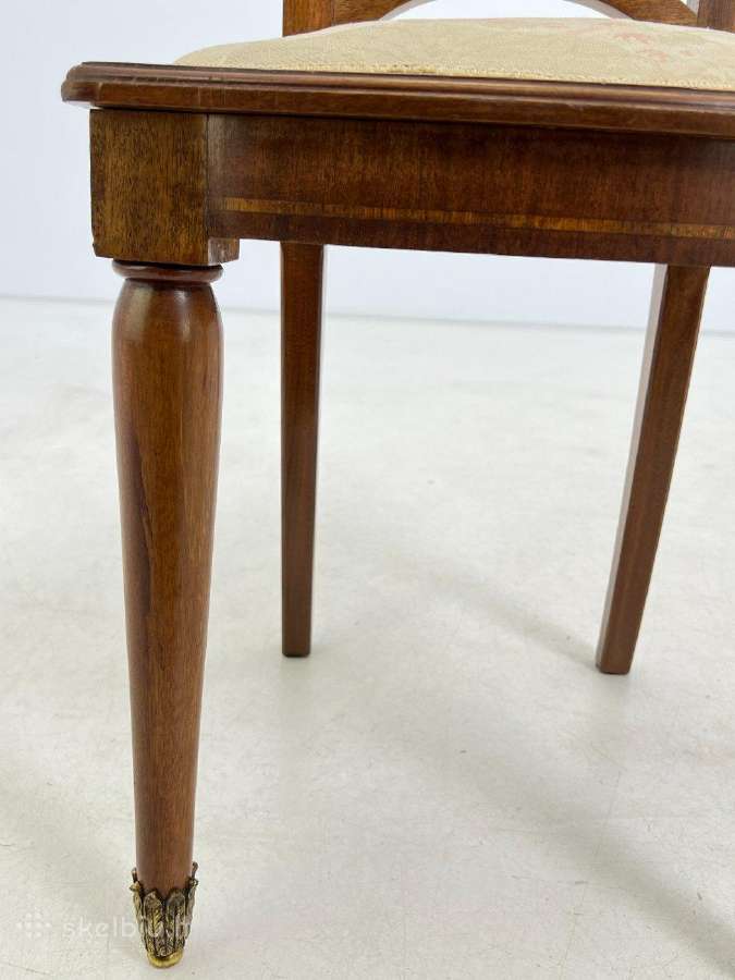 Biedermeier stiliaus kėdė - nuotraukos Nr. 7