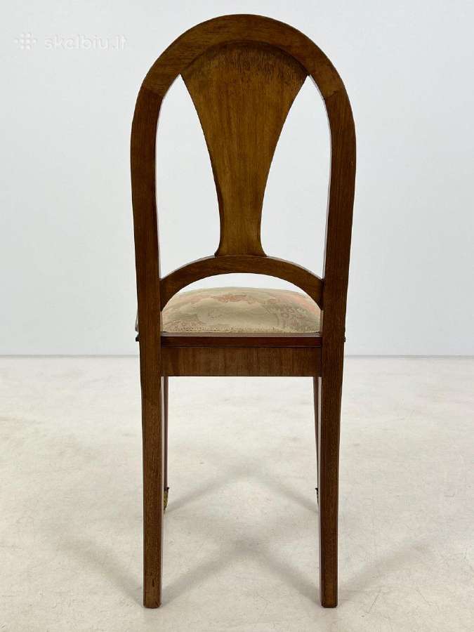 Biedermeier stiliaus kėdė - nuotraukos Nr. 9