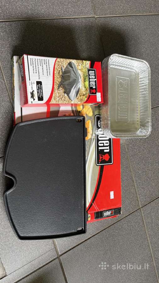 Weber Q1400 elektrinis grilis su priedais - nuotraukos Nr. 3