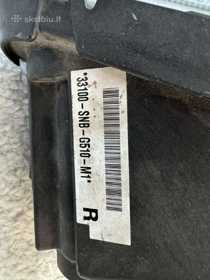 P5476 Honda Civic, priekinis dešinys žibintas. - nuotraukos Nr. 3