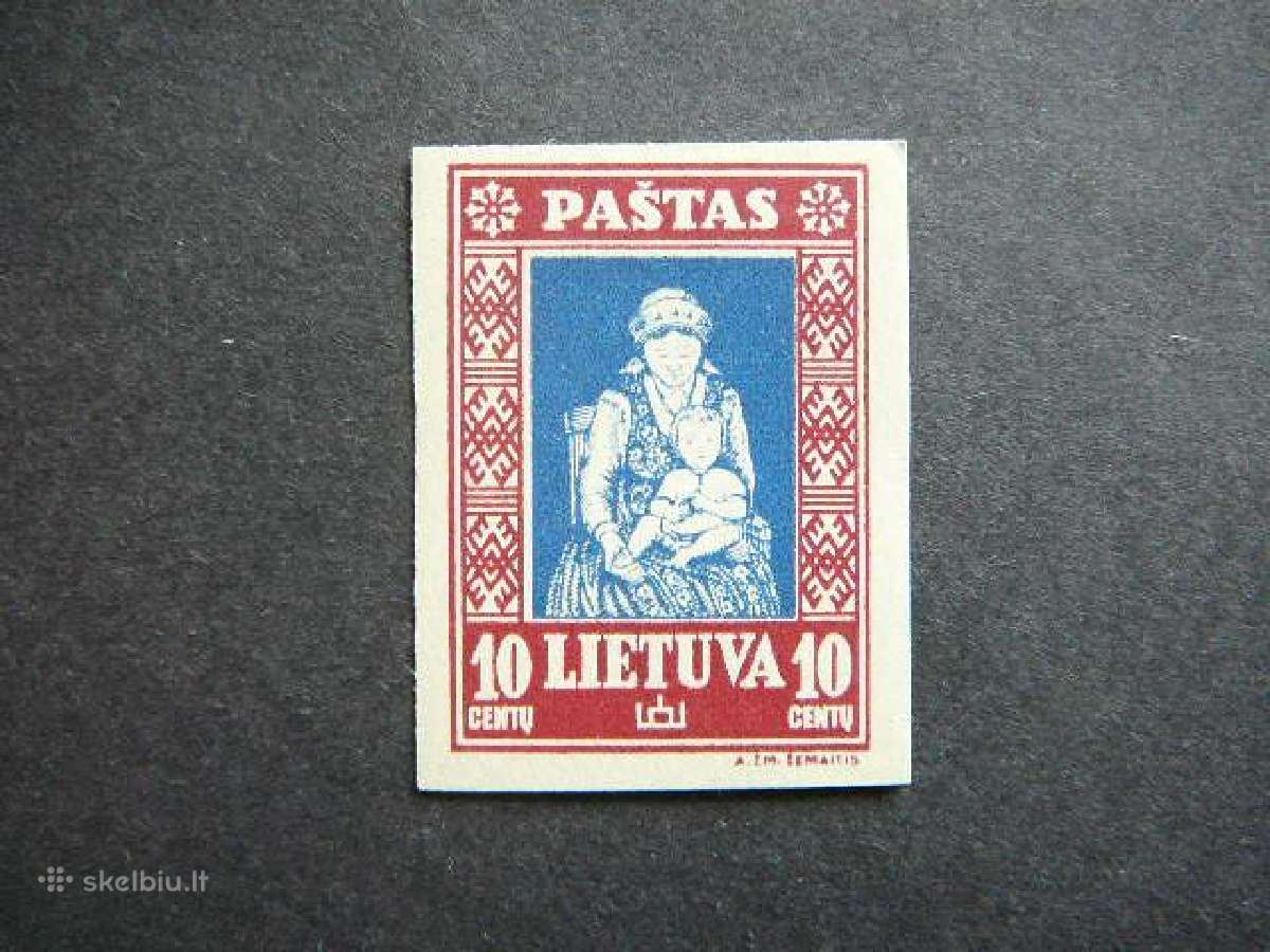 Lietuva 1933 Septyndieniai Mlh lit365bs
