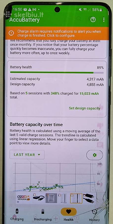Samsung s20 ultra su gera baterija - nuotraukos Nr. 34