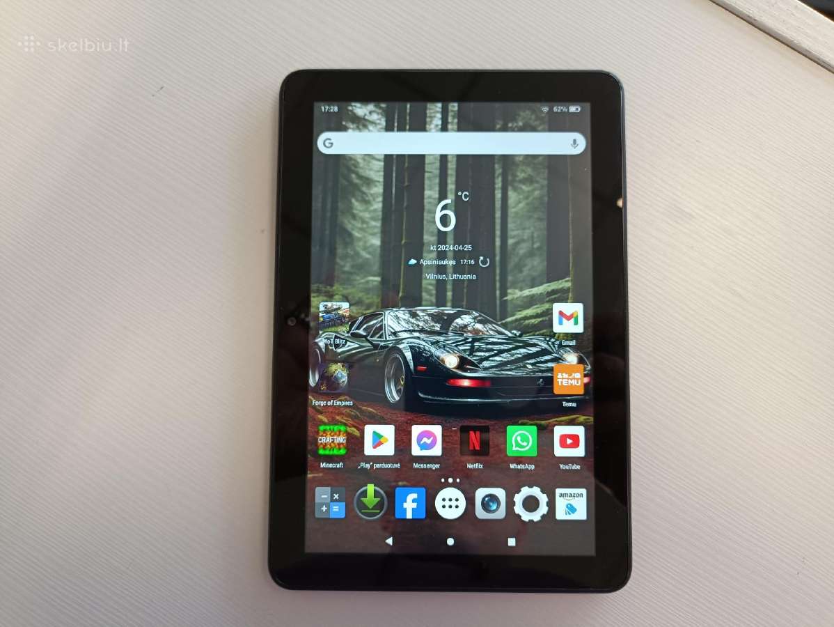 Naujas Android planšetinis kompiuteris tik 49 Eur!