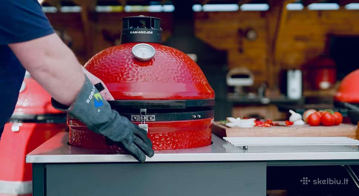 Premium Kamado stalas / lauko virtuvė