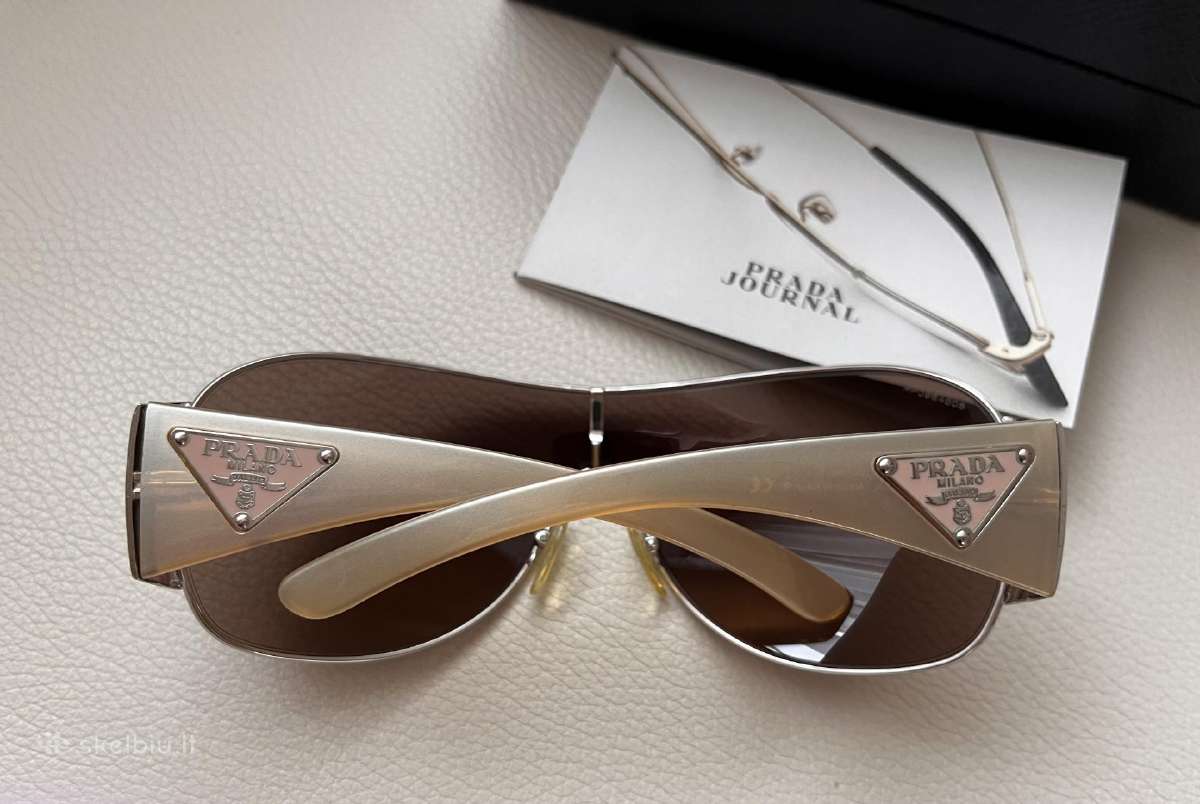 Prada Spr 57l Shield saulės akiniai - nuotraukos Nr. 2