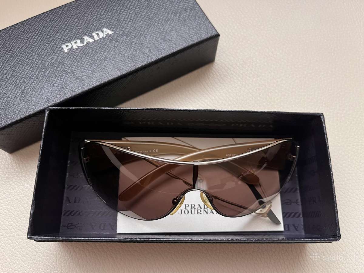 Prada Spr 57l Shield saulės akiniai - nuotraukos Nr. 3