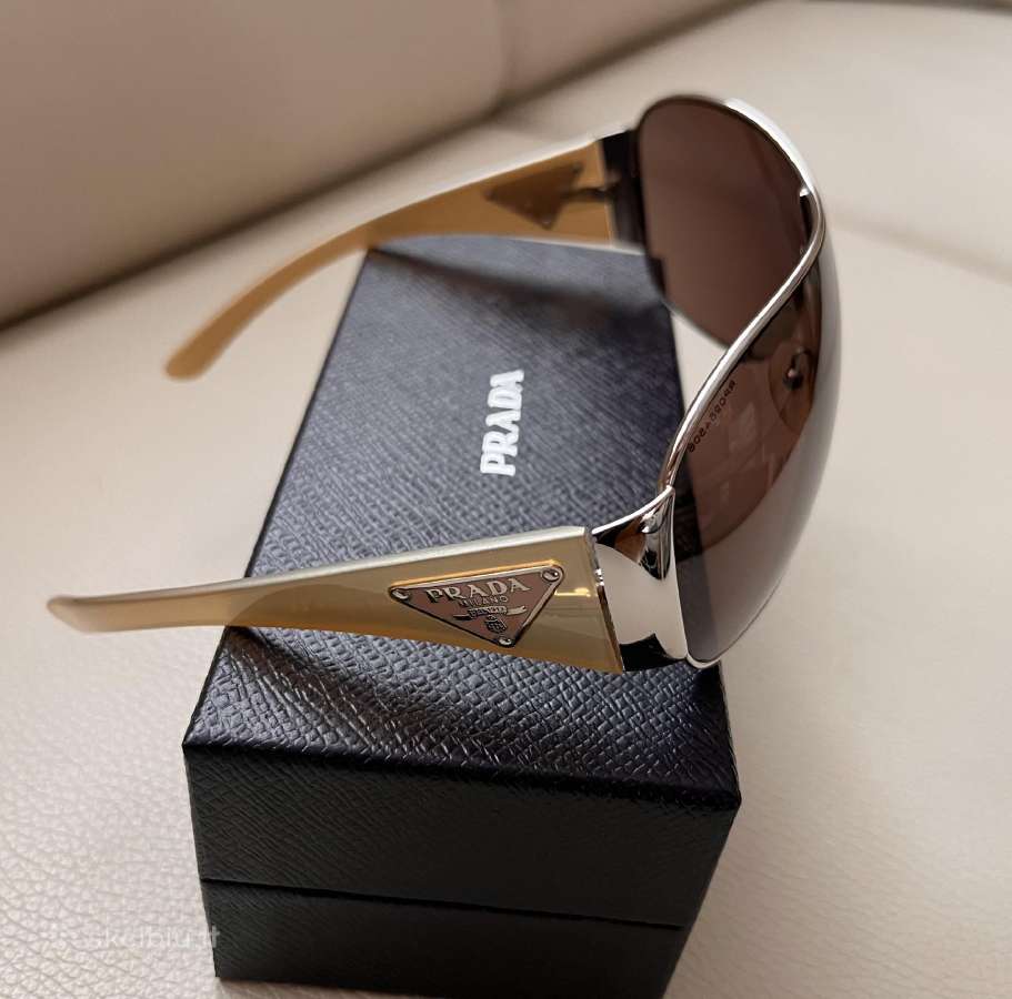 Prada Spr 57l Shield saulės akiniai - nuotraukos Nr. 5