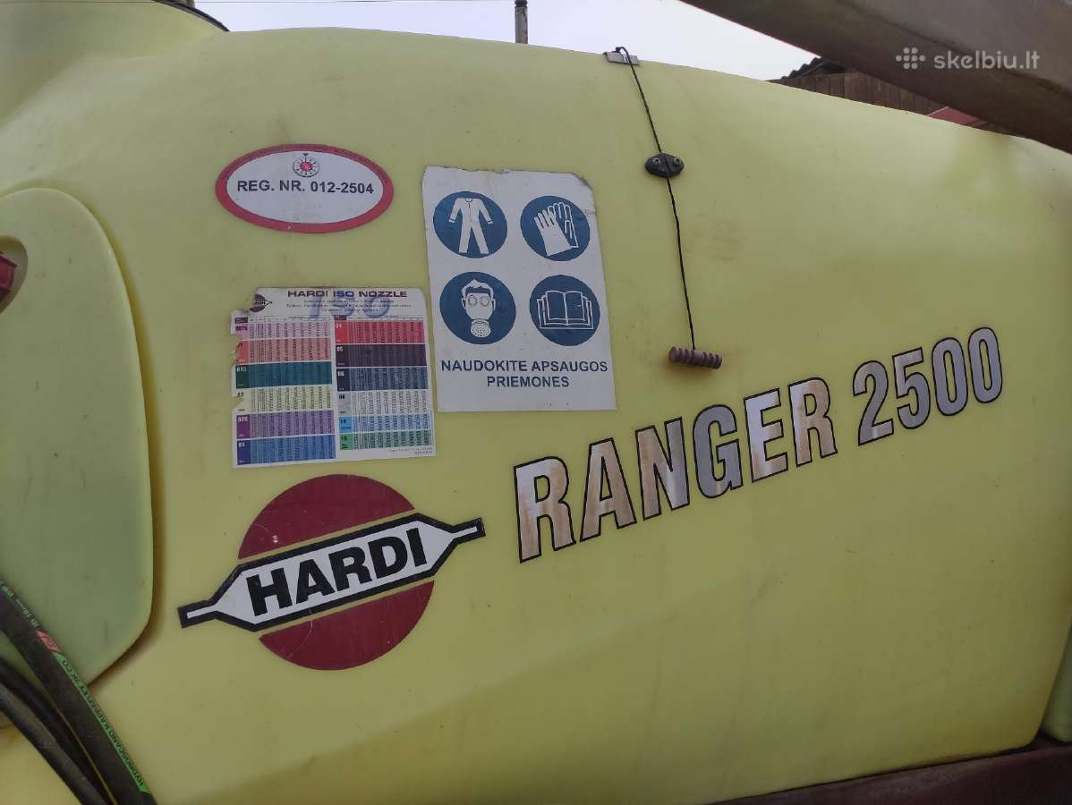 Parduodu Hardi Ranger 2500 pukštuvą