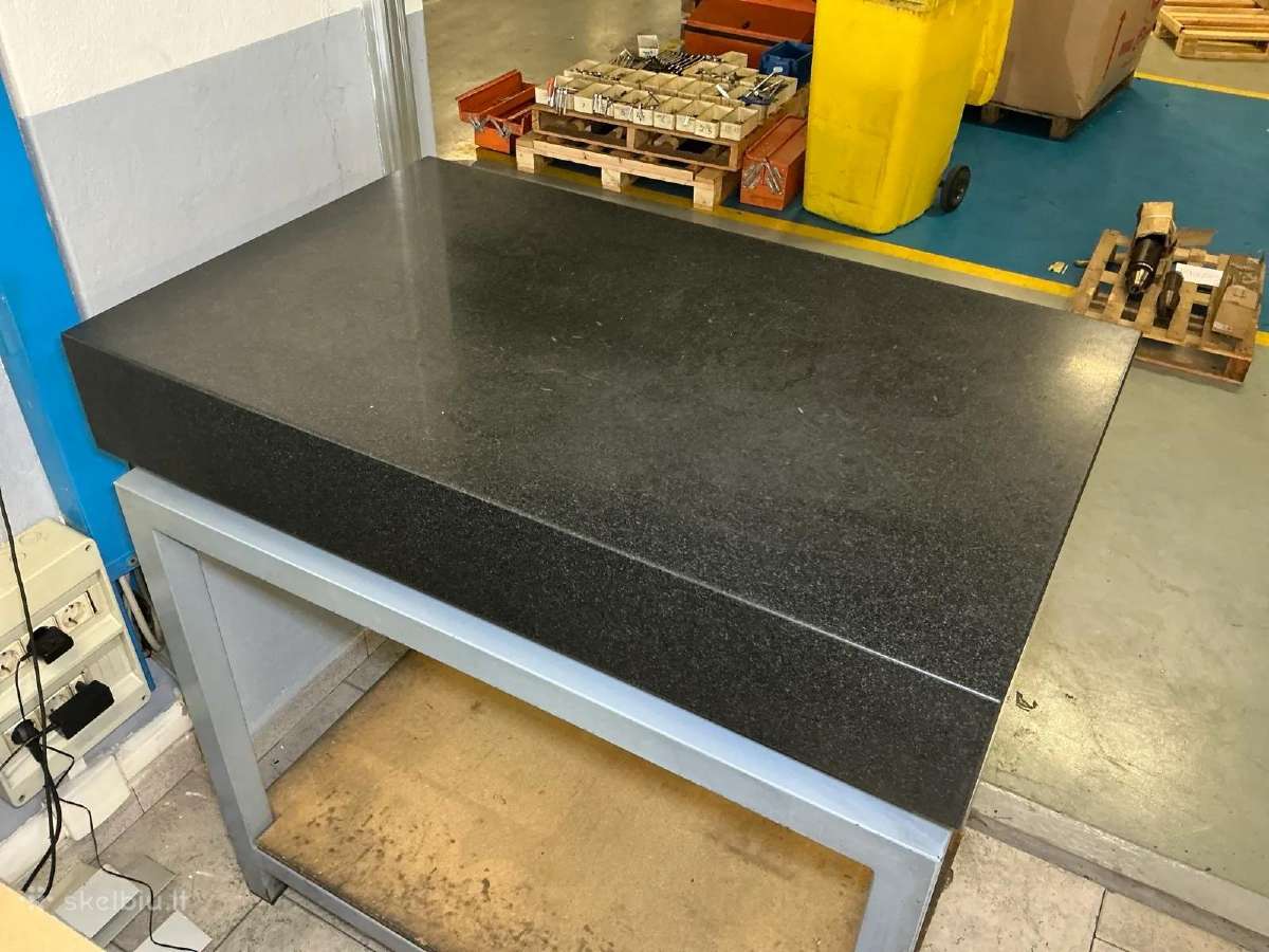 Granito stalviršis metalo apd. matavimo prietaisam - nuotraukos Nr. 2