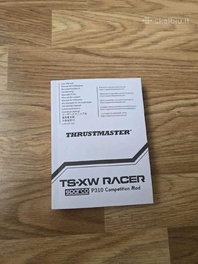 Thrustmaster Ts-xw, Sparco P310 - nuotraukos Nr. 10