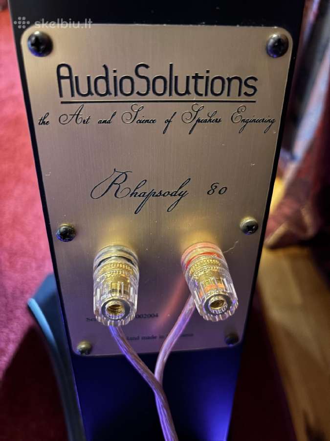 Audiosolutions Rhapsody 80 - nuotraukos Nr. 8